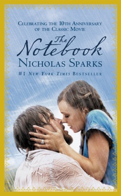 Capa do livro The Notebook de Nicholas Sparks