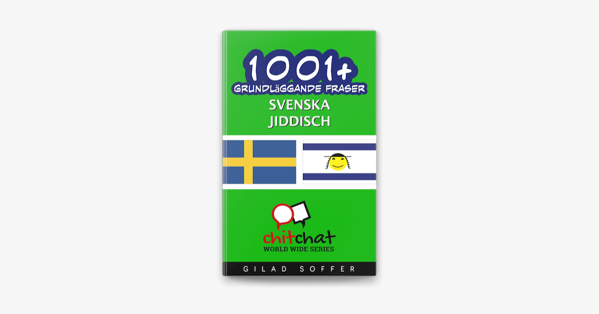 1001 Grundlaggande Fraser Svenska Jiddisch On Apple Books