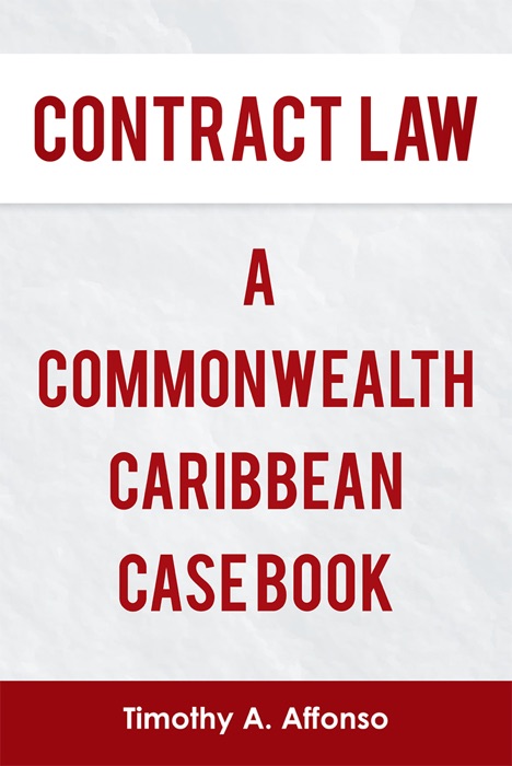 Contract Law a Commonwealth Caribbean Case Book