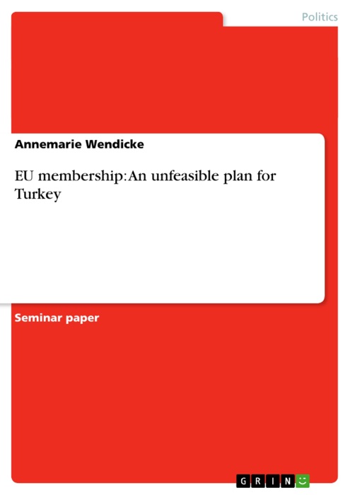 EU membership: An unfeasible plan for Turkey