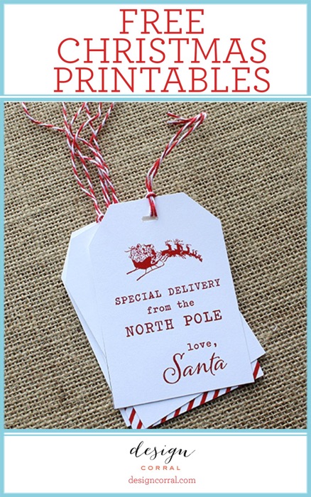 Christmas Printables By Design Corral