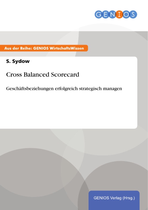 Cross Balanced Scorecard