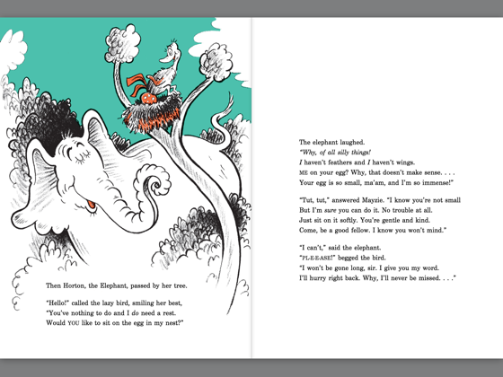 Horton Hatches The Egg Read Listen Edition On Apple Books