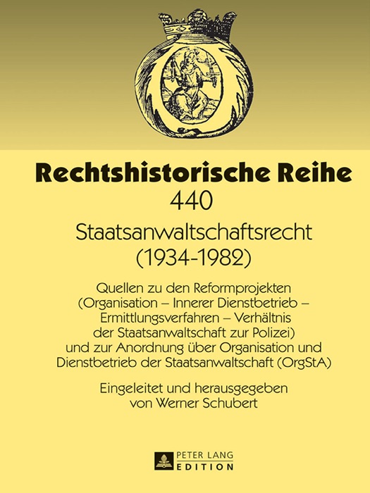 Staatsanwaltschaftsrecht (1934-1982)