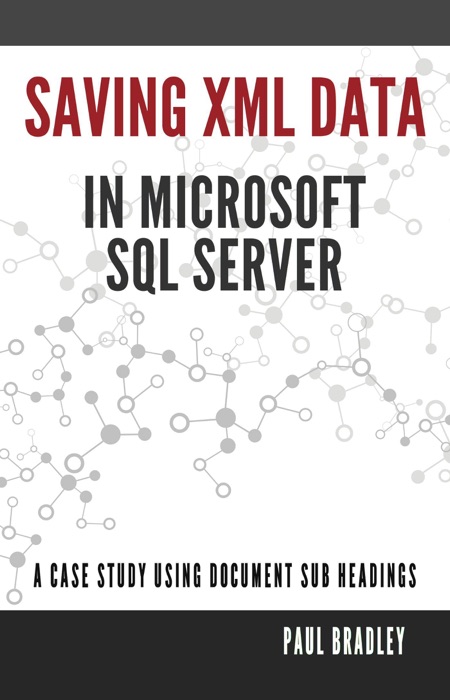 Using the XML data type within an SQL server project