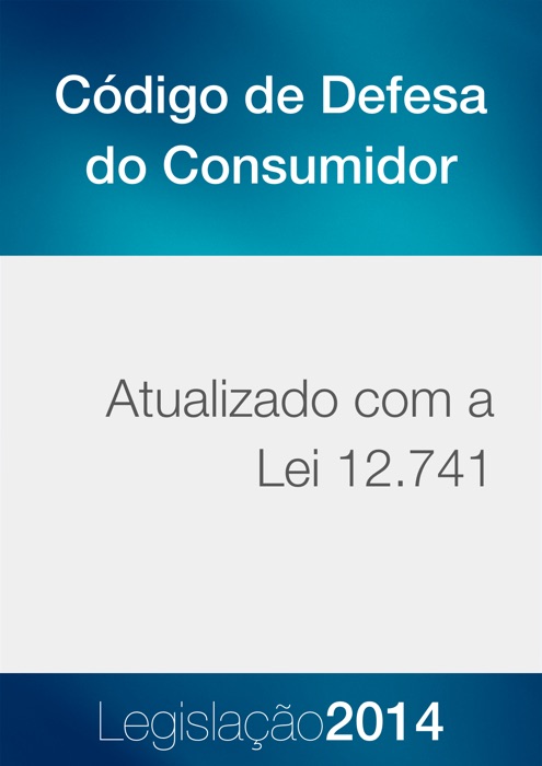 Código de defesa do consumidor 2014