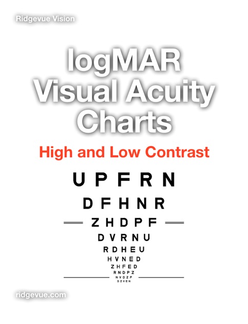 logMAR Visual Acuity Charts by Ridgevue Vision on Apple Books