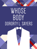 Dorothy L. Sayers - Whose Body artwork