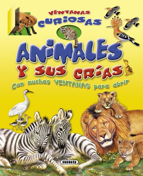 Animales y sus crías (Libro con sonido)