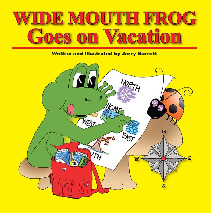 Wide Mouth Frog Goes on Vacation