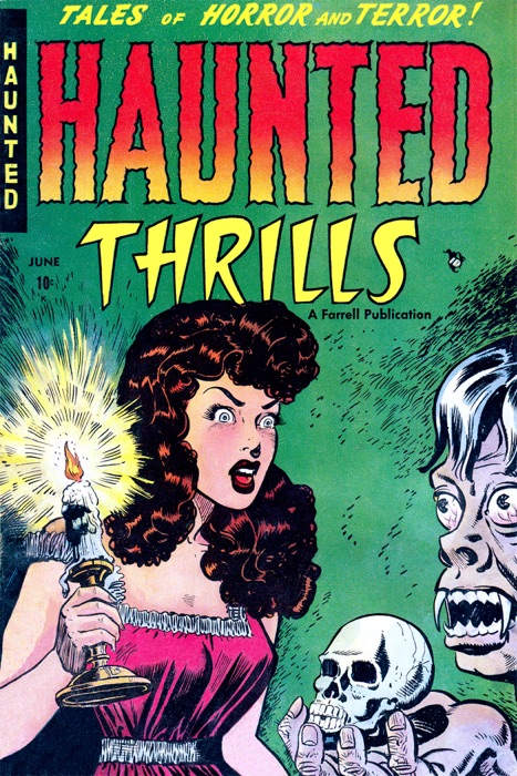 Haunted Thrills, Number 1, A Coffin Waits