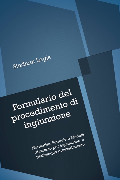 Formulario del procedimento di ingiunzione