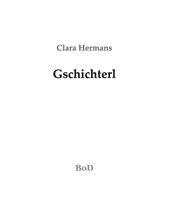 Gschichterl