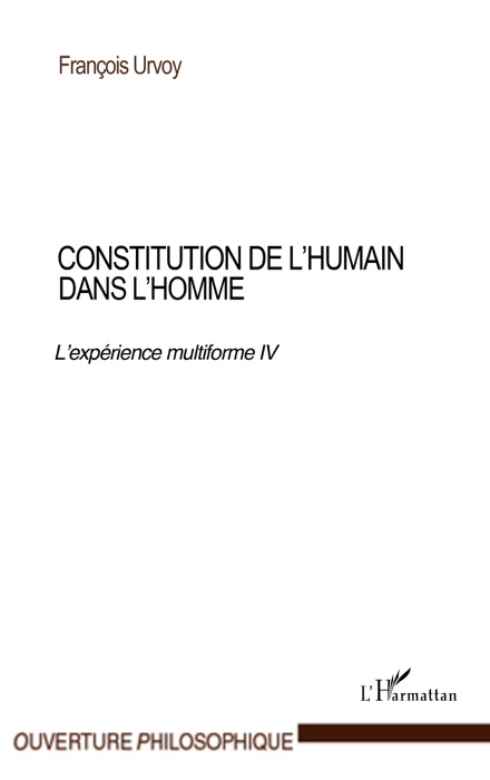 Constitution de l'humain dans l'homme