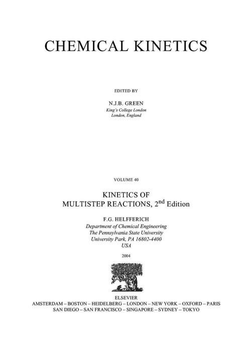 Kinetics of Multistep Reactions (Enhanced Edition)