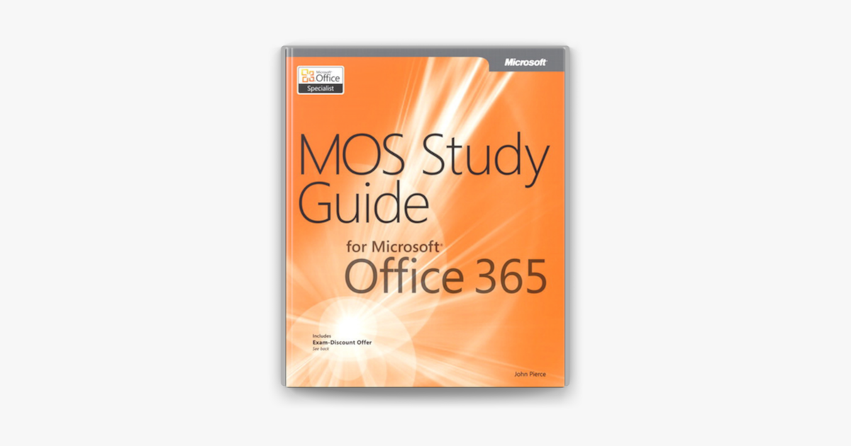 ‎MOS Study Guide For Microsoft® Office 365 On Apple Books