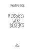 If Diseases Were Desserts - Martin Page