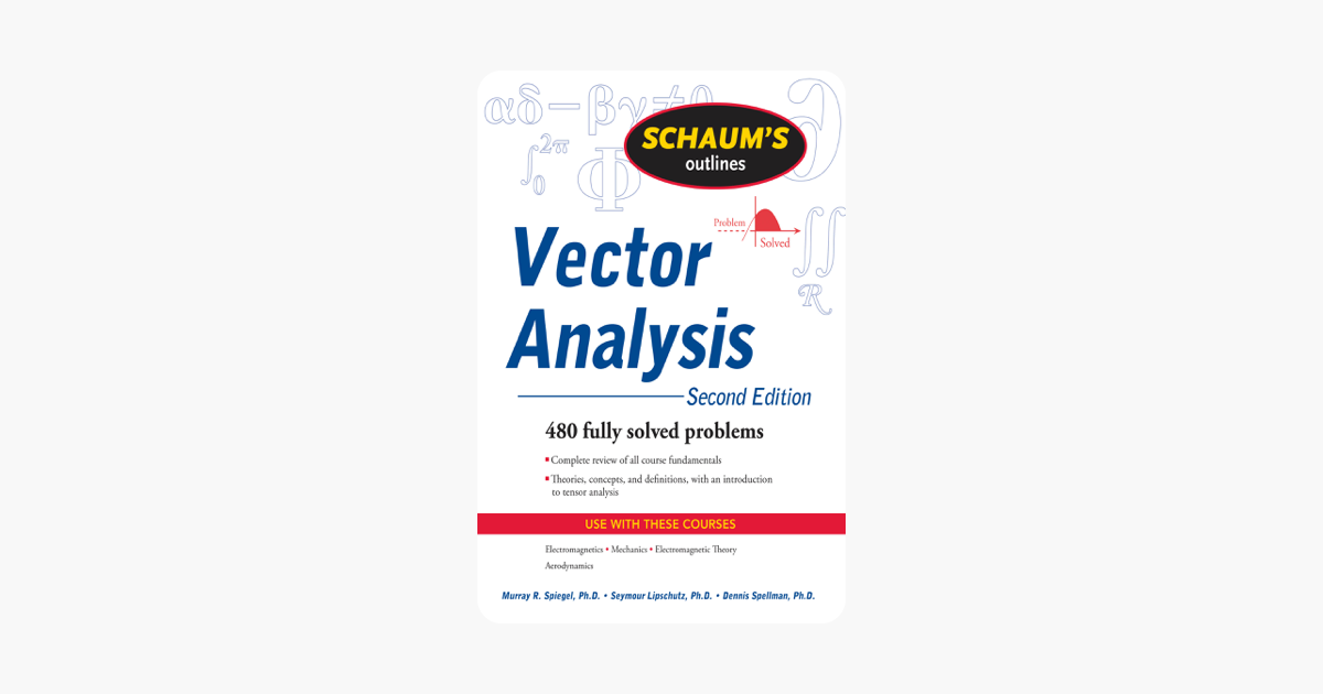 ‎Schaum's Outline Of Vector Analysis, 2ed On Apple Books