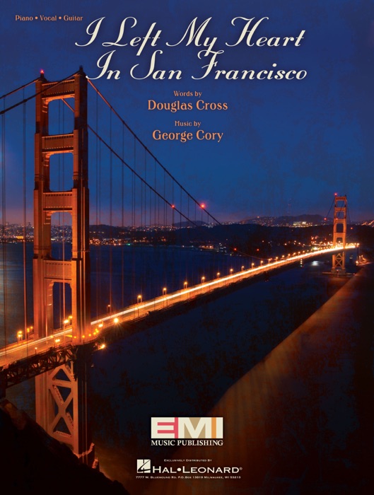 I Left My Heart in San Francisco Sheet Music