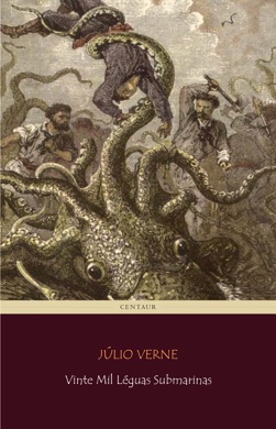 Capa do livro Vinte Mil Léguas Submarinas de Jules Verne