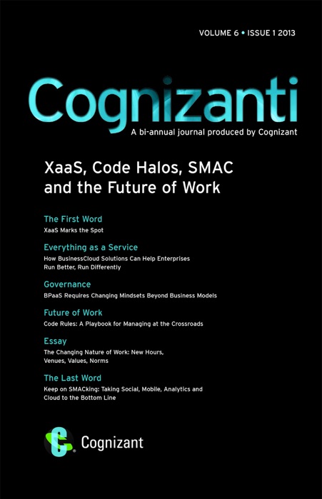 Cognizanti Journal - Volume 6, Issue 1, 2013