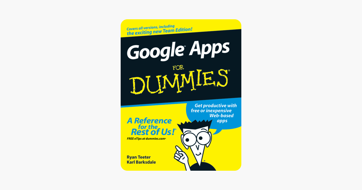 ‎Google Apps For Dummies on Apple Books