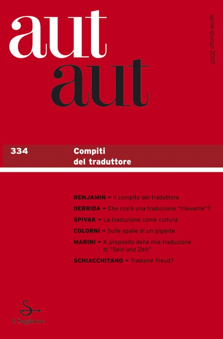 Aut aut 334 - Compiti del traduttore