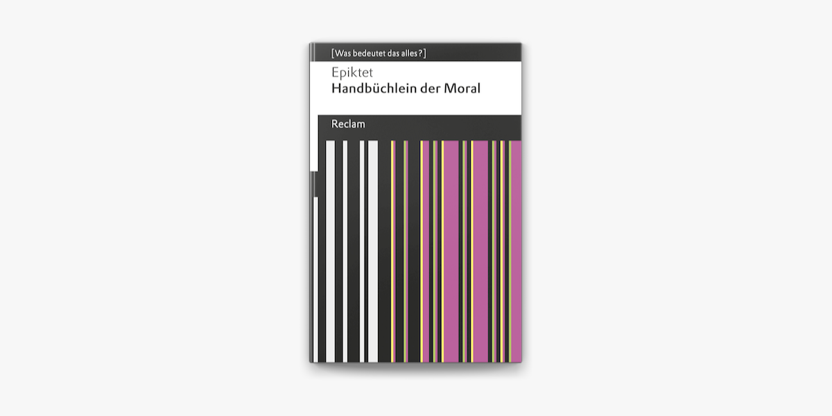 Handbuchlein Der Moral On Apple Books