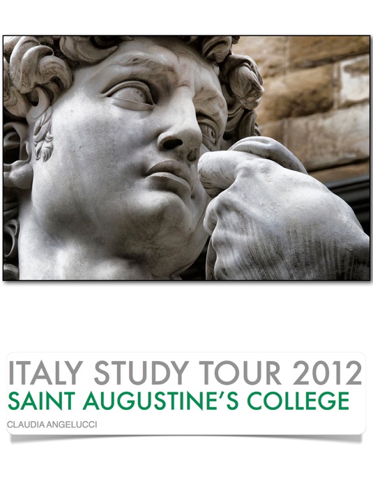 ITALY STUDY TOUR 2012