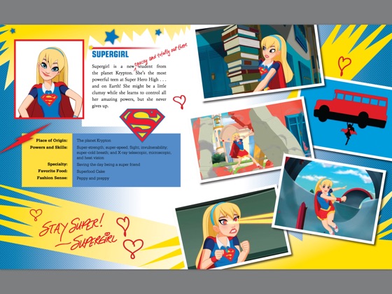 ‎super Hero High Yearbook Dc Super Hero Girls On Apple Books 7750