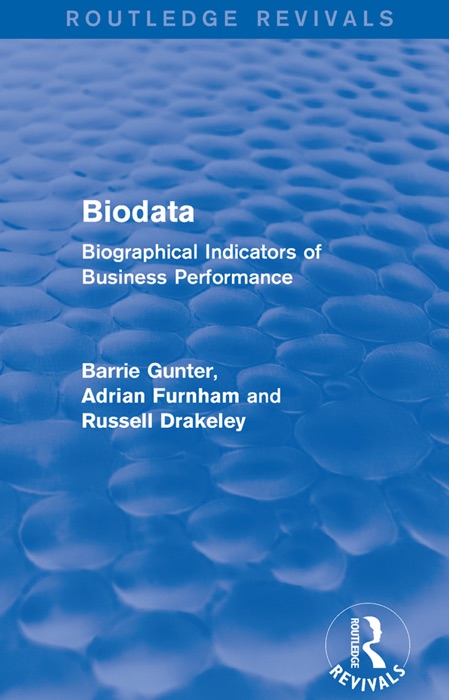 Biodata (Routledge Revivals)