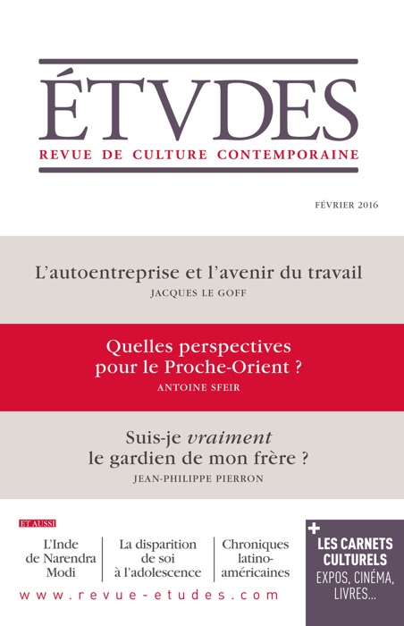 Revue Etudes Février 2016