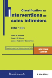 Book's Cover of Classification des interventions de soins infirmiers