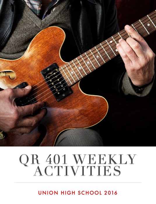 QR 401 Weekly  activities