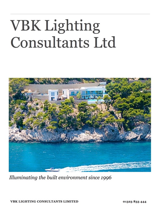 VBK Lighting Consultants Ltd