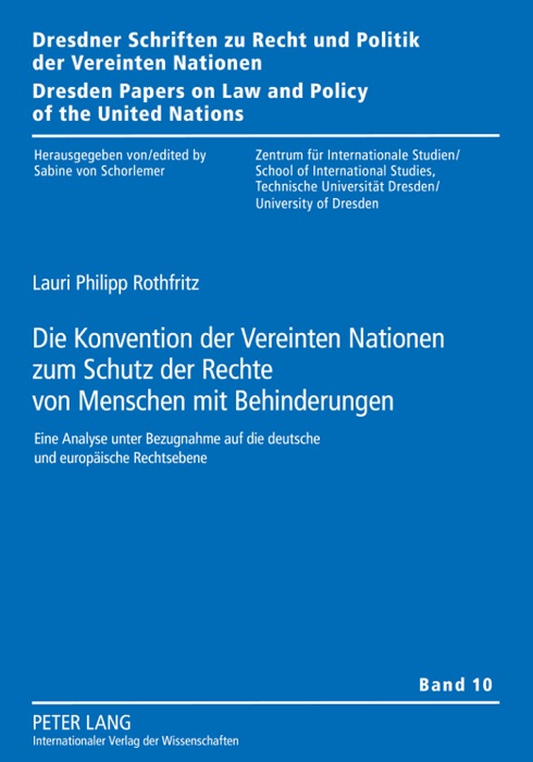 Die Konvention der Vereinten Nationen zum Schutz der Rechte von Menschen mit Behinderungen