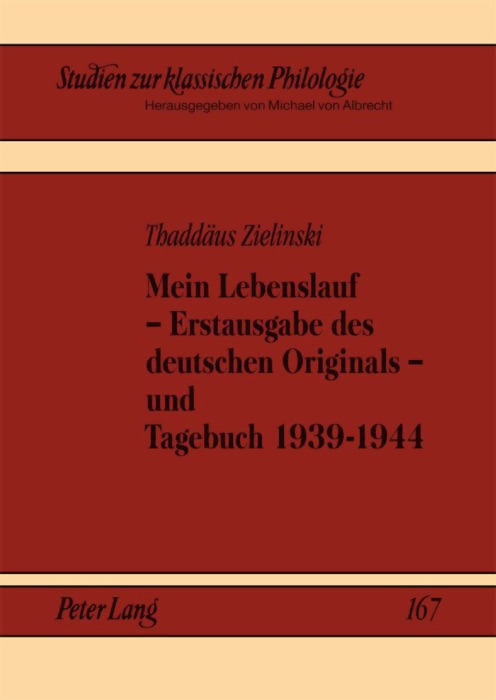 Mein Lebenslauf - Erstausgabe des deutschen Originals - und Tagebuch 1939-1944