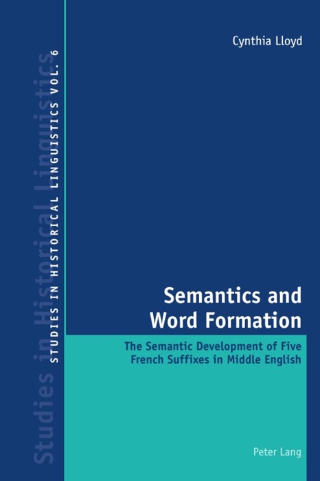Semantics and Word Formation