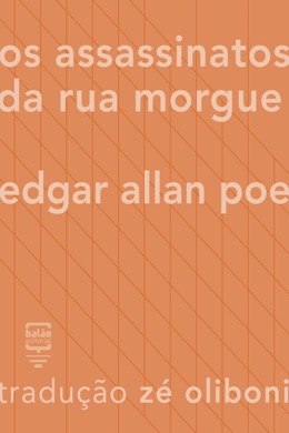 Capa do livro Os Assassinatos na Rua Morgue de Edgar Allan Poe