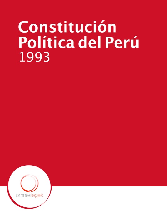 Constitución política del Perú de 1993