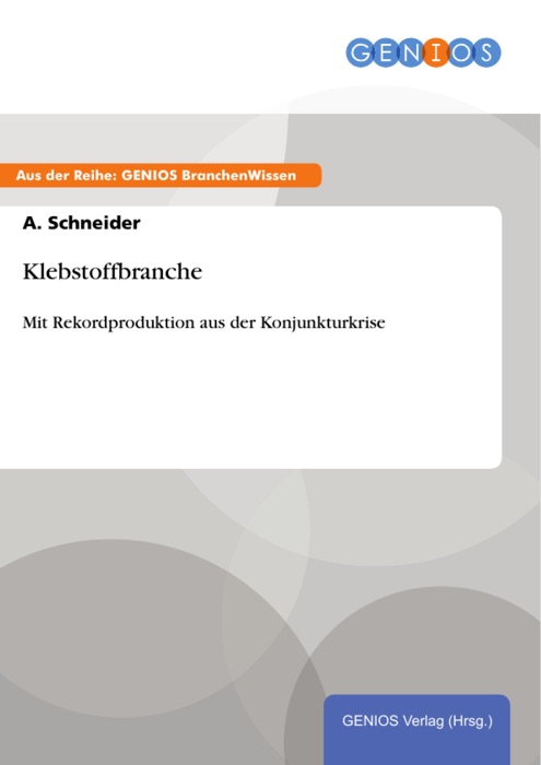 Klebstoffbranche