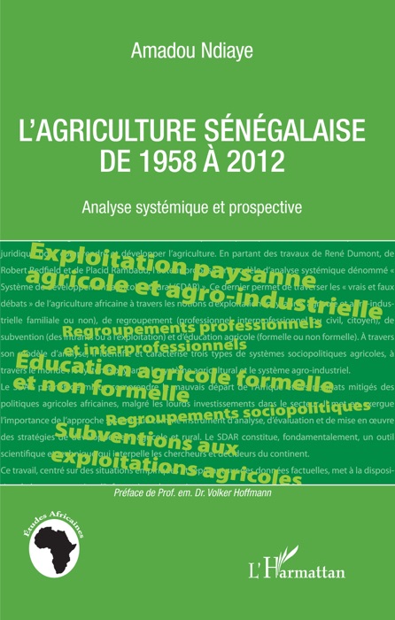 L’agriculture sénégalaise de 1958 à 2012