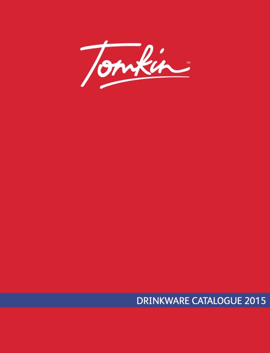 Tomkin Drinkware Catalogue 2015