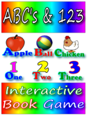 ABC’s & 123 Interactive Book Game - Silvia Patt