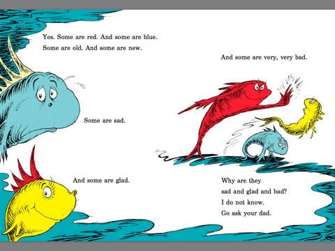 One Fish Two Fish Red Fish Blue Fish by Dr. Seuss on Apple Books