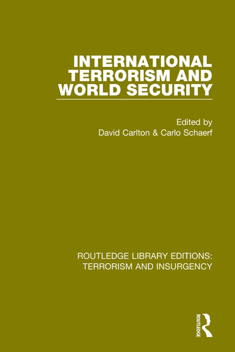 International Terrorism and World Security