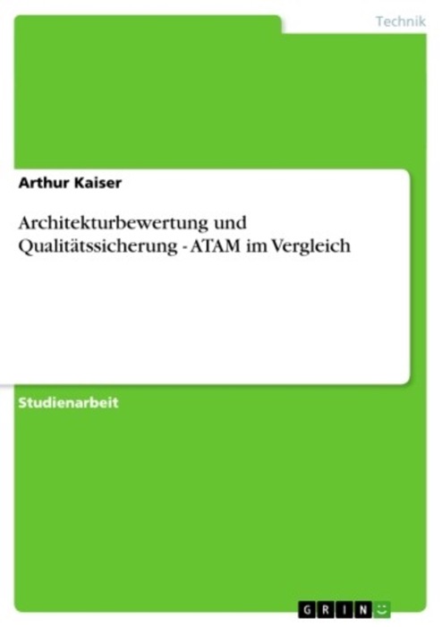 Architekturbewertung und Qualitätssicherung