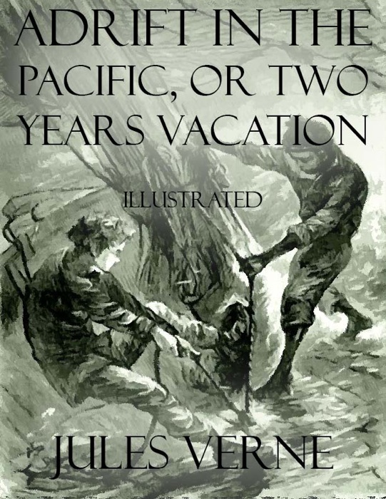 Adrift In the Pacific, or Two Years Vacation: Illustrated