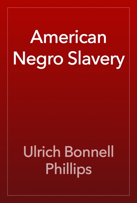 American Negro Slavery