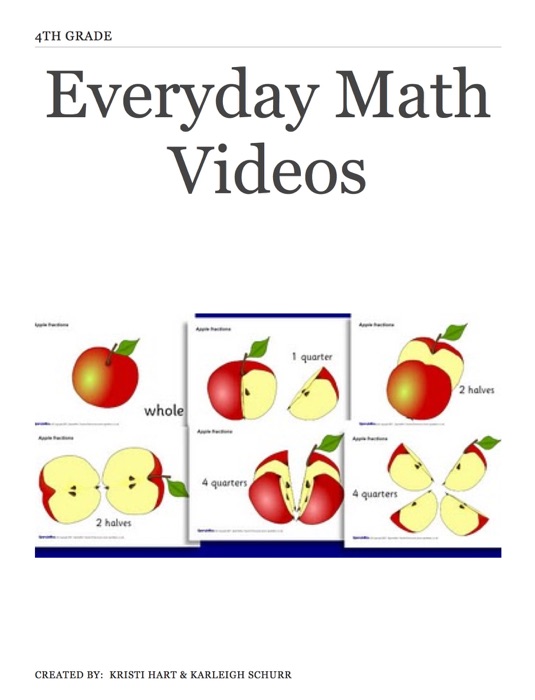 Everyday Math Videos